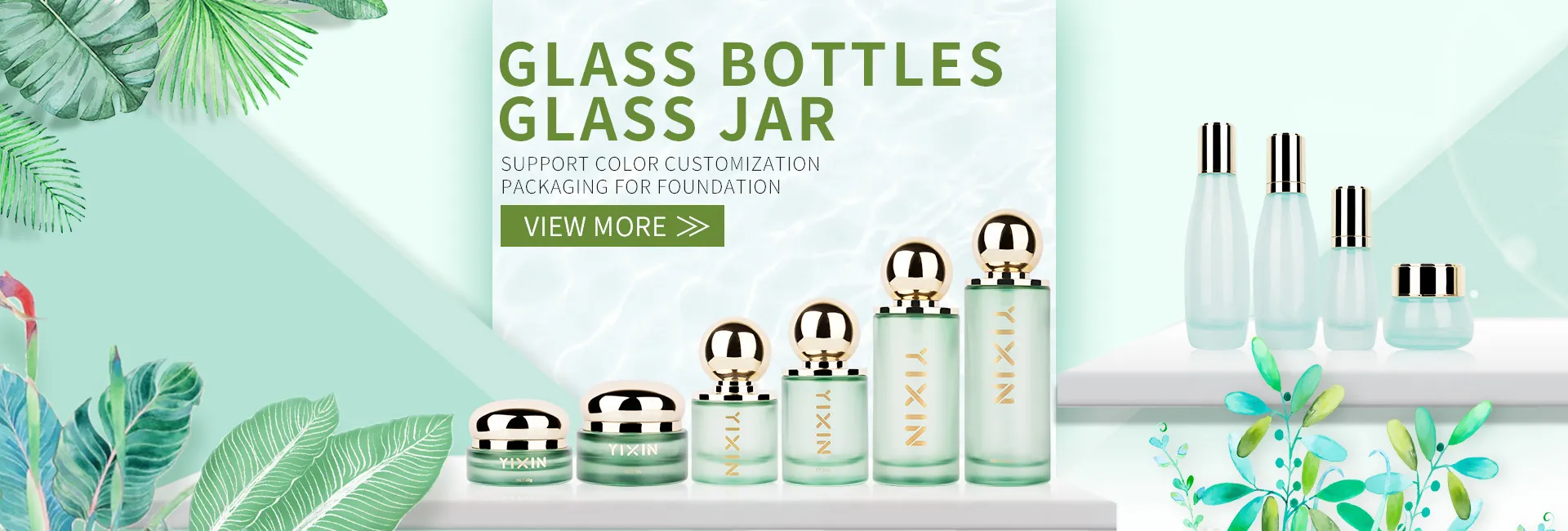 Premium glass packaging